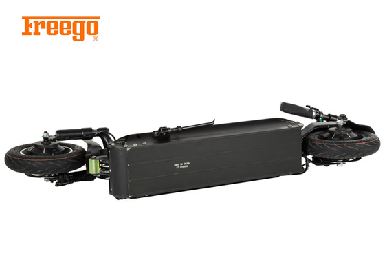 Freno dual 10&quot; vespa eléctrica del patín de la rueda con el motor sin cepillo de la frotación potente