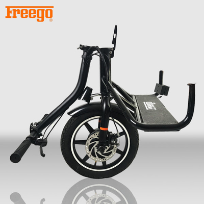 Vespa de la silla de ruedas eléctrica de 14 pulgadas/vespa discapacitada plegable con Seat desmontable
