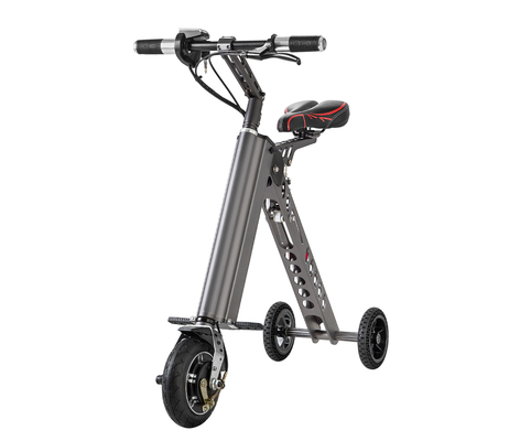La bici eléctrica plegable/tres de 8 pulgadas rueda la bici plegable con el OEM de la amortiguación de choque