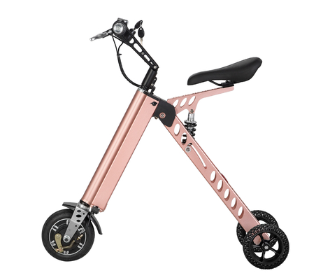 La bici eléctrica plegable/tres de 8 pulgadas rueda la bici plegable con el OEM de la amortiguación de choque