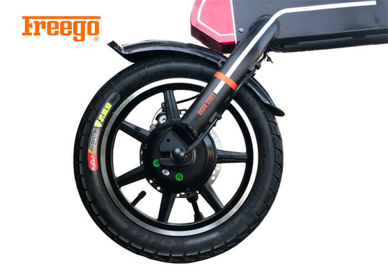Bici eléctrica plegable de motor de 8 pulgadas para el montar a caballo cómodo del adolescente