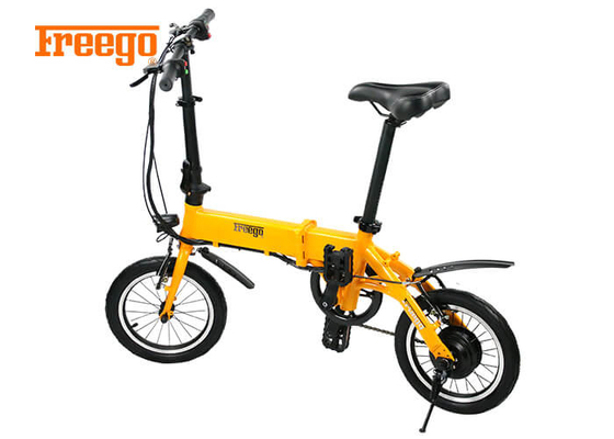 Aleación de aluminio 14' bici eléctrica plegable conveniente llevar 2-3 horas que cargan tiempo