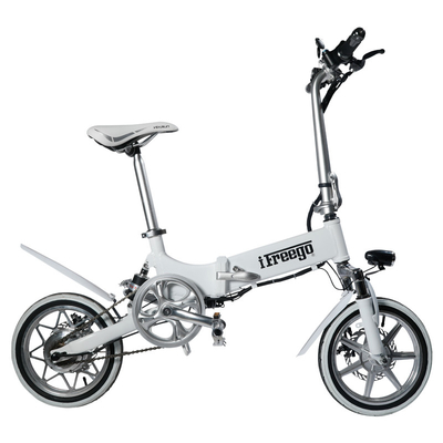 240W 36V bici eléctrica plegable del neumático grande de 14 pulgadas para las señoras modificó color para requisitos particulares