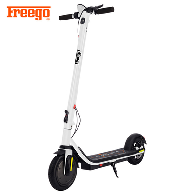 vespa eléctrica portátil del pie del viaje del cortocircuito 350W con la pantalla LED del freno de mano