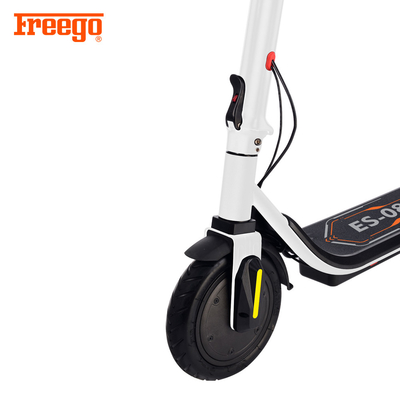 vespa eléctrica portátil del pie del viaje del cortocircuito 350W con la pantalla LED del freno de mano