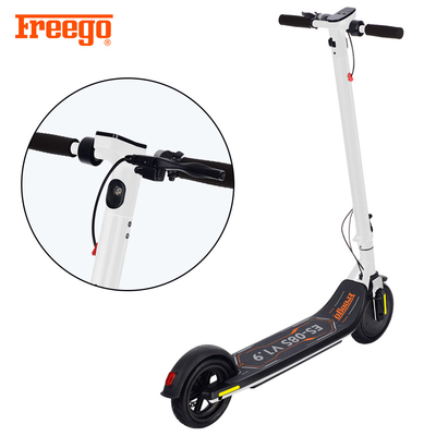 Alee las vespas de motor plegables materiales para los adultos, coloque el motor para arriba motorizado del frente de las vespas 350W